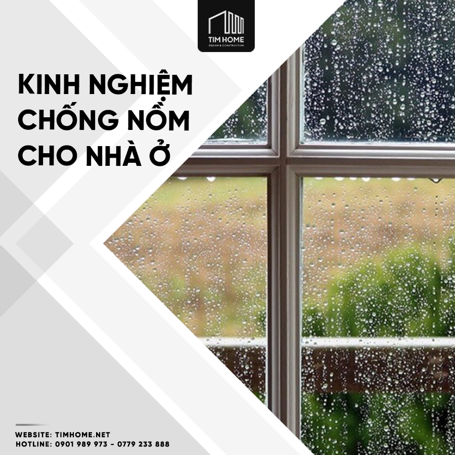 Kinh nghiệm chống nồm cho nhà ở