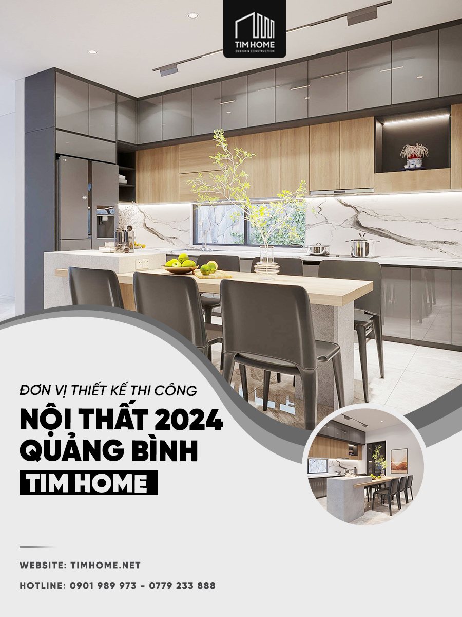 Đơn vị thiết kế nội thất Quảng Bình TIM HOME 